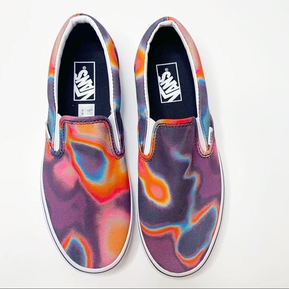 Vans Slip-On Dark Aura tie dye white Sneaker skate - Picture 5 of 11